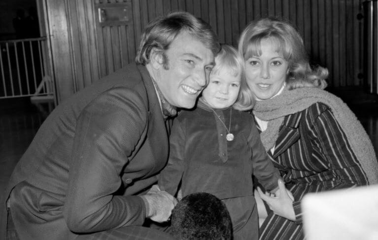 Carole Wood's husband, Frank Ifield, with ex-wife, Gillian Bowden and son.